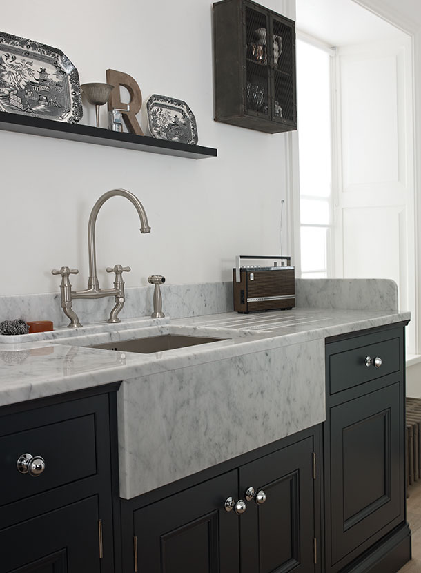 Half pencil and Scalloped worktop