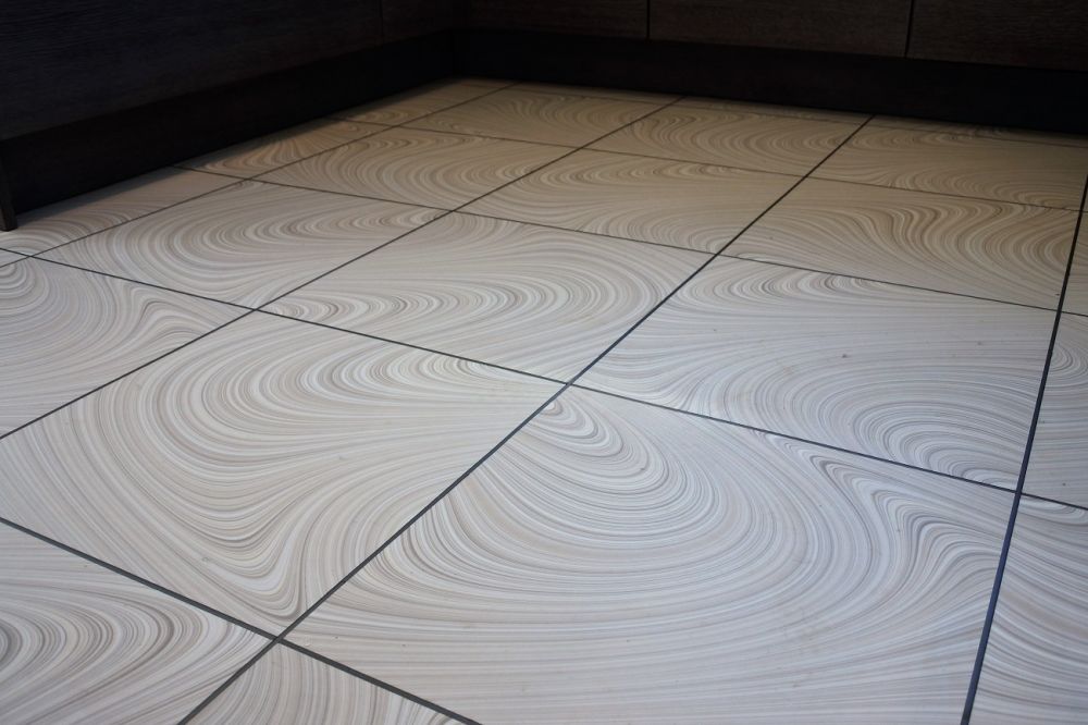 Creme Swirl LVT flooring Camaro