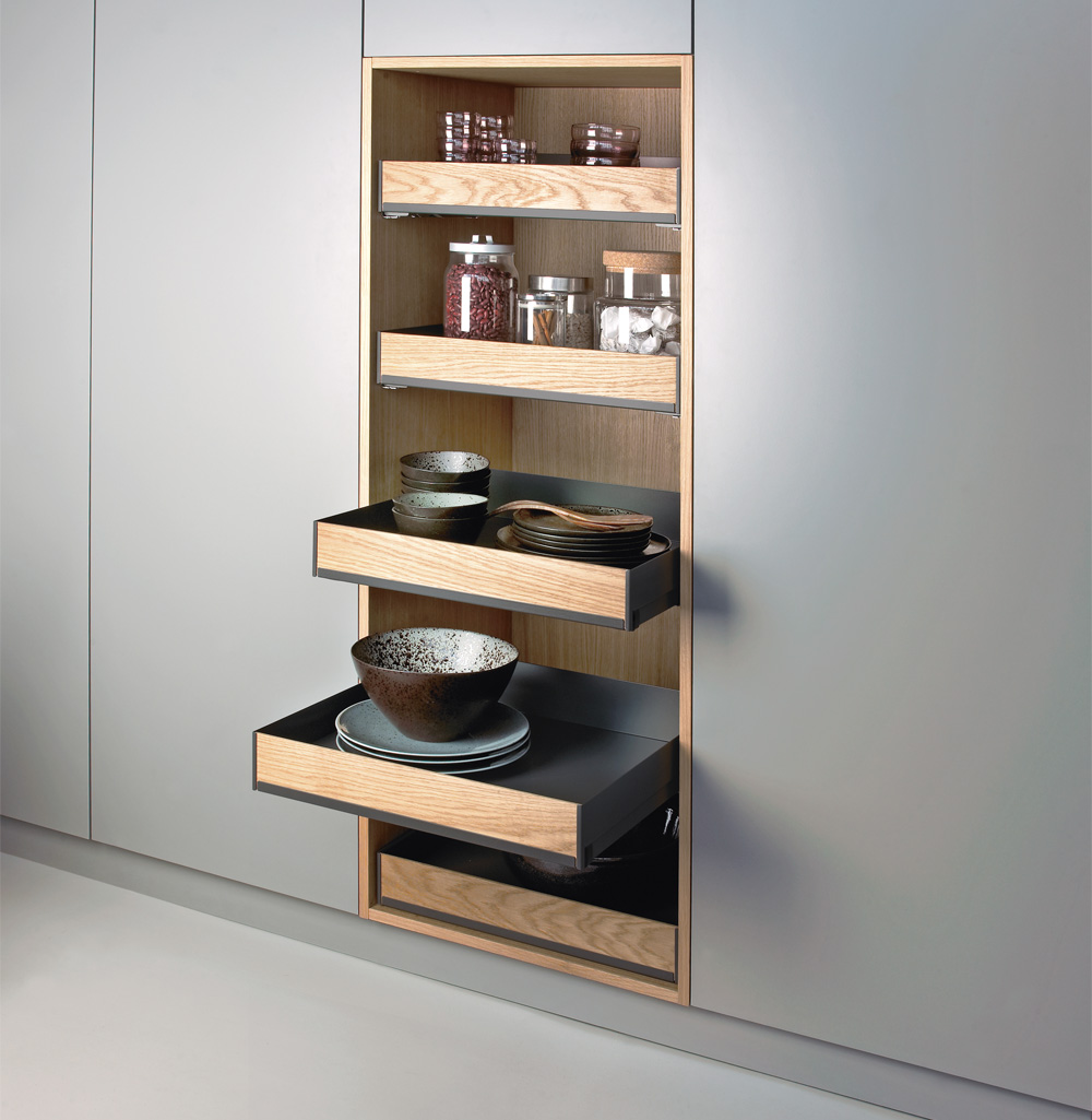 Pull out open unit Peka