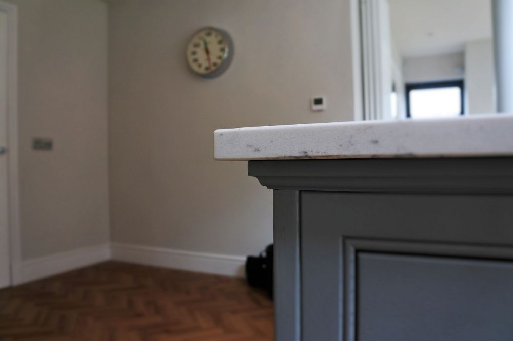 We can mould you an under capping. We have many router cutters to choose from, this could be, Ovolo, Double Roman or a Queen Anne