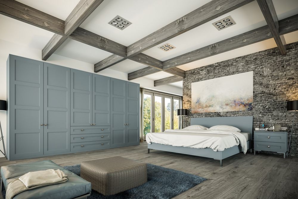 Aldridge Matt Denim Blue